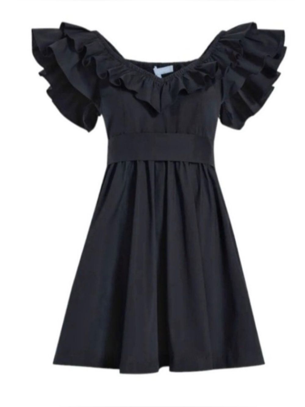 Hill House Home Ava Dress in Black Size S ~ No Belt - Picture 5 of 7